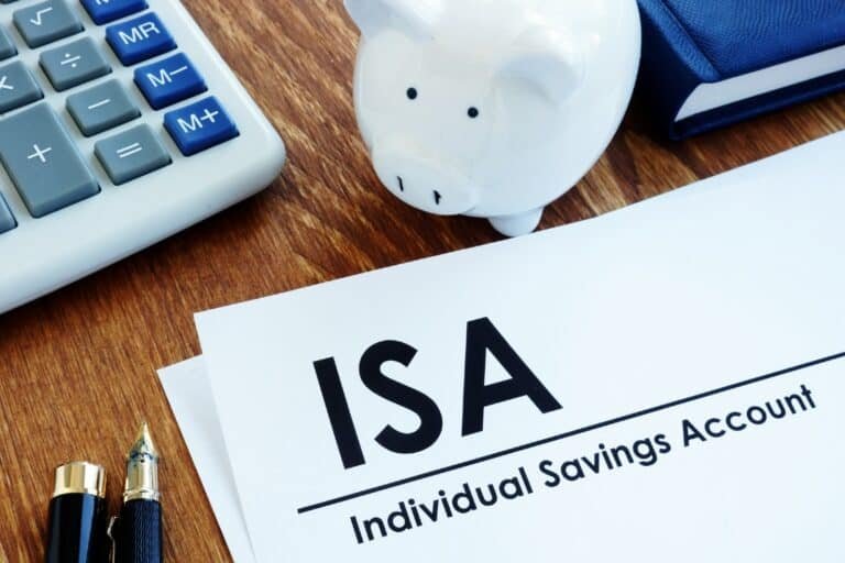 ISA savings and investment graph