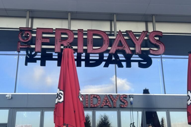 TGI Fridays restaurant in the UK