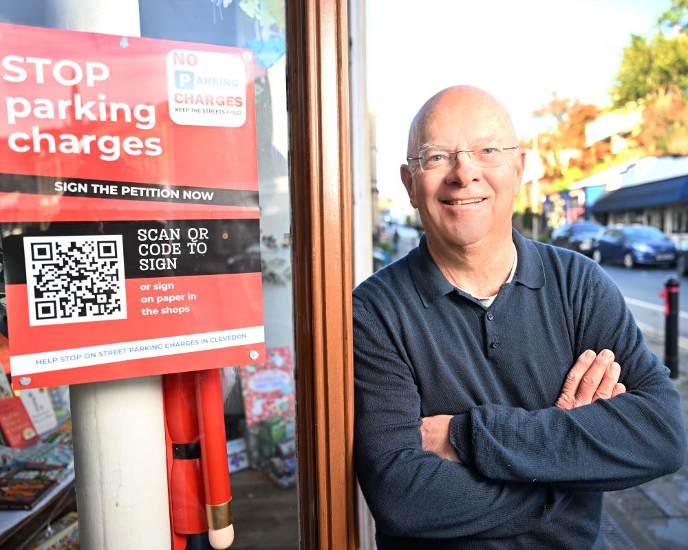 Somerset town traders protest parking charges