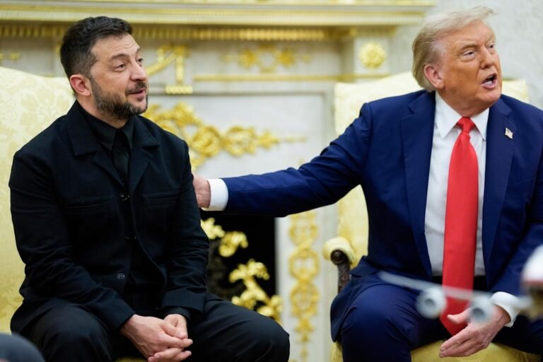 Zelenskiy and Trump meeting to discuss Ukraine peace plan