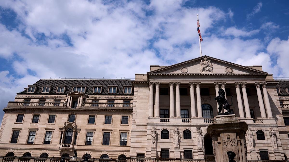 UK interest rates at near three-year low