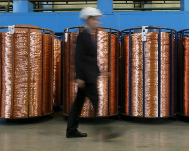 copper price surge graph