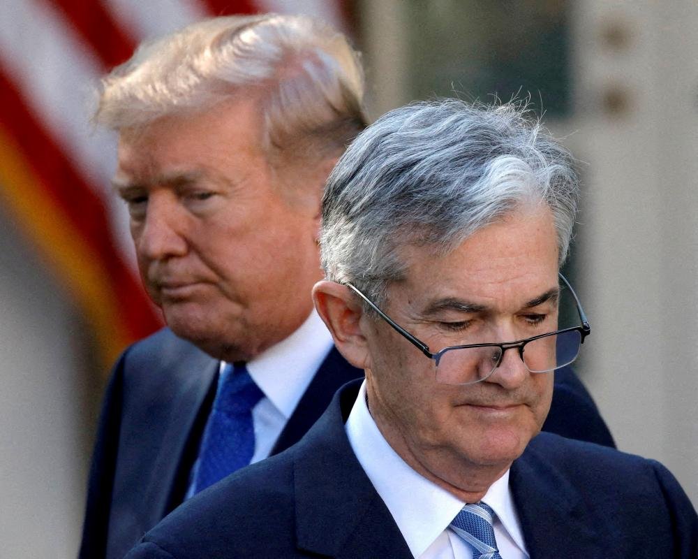 Trump criticising Federal Reserve Chair Jerome Powell