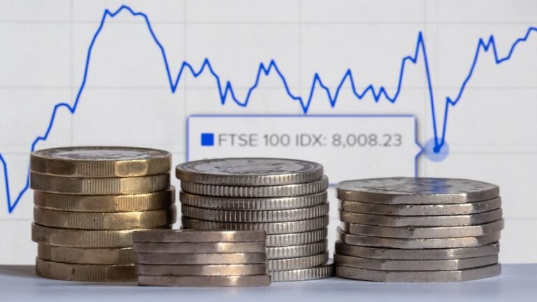 FTSE 100 index falls amid weak metal prices