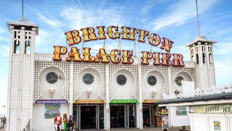 Brighton Palace Pier for sale sign